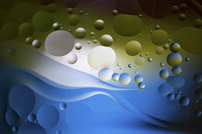 Ingrid Dierdorf  "Öl auf Wasser 2"
