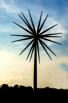Rainer Deling - Mehrfachbelichtung - Windrad
