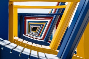 Ingrid Dierdorf "Liegestühle"
